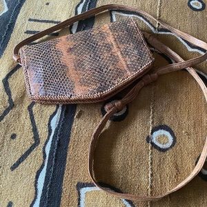 Snakeskin Crossbody